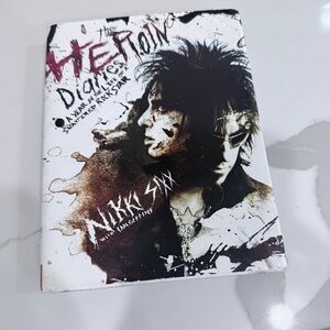 Signed Nikki Sixx The Heroin Diaries Autographed Hardcover – Motley Crue Memoir